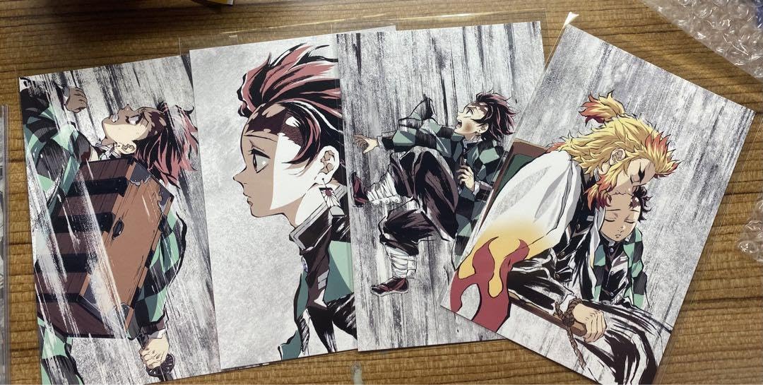 炭治郎 食事 漫画アート ポストカード ♡鬼滅の刃 ufotable dining ポストカード 義勇 炭治郎♡ - メルカリ
